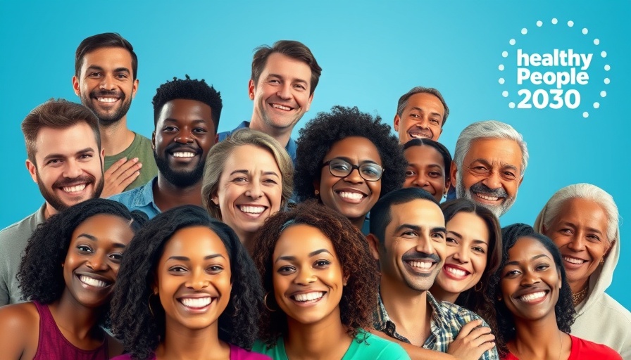 Diverse group promoting Planning for Individual and Community Health.