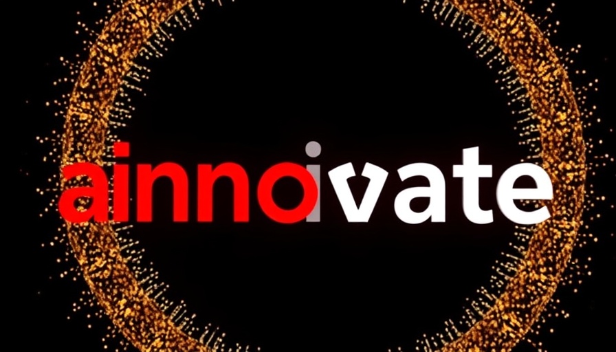 AdventInnovate logo with circular gold light design.
