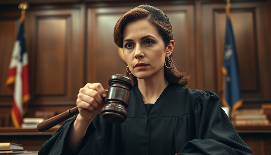 Judge in courtroom during Google illegal ad tech monopoly verdict.