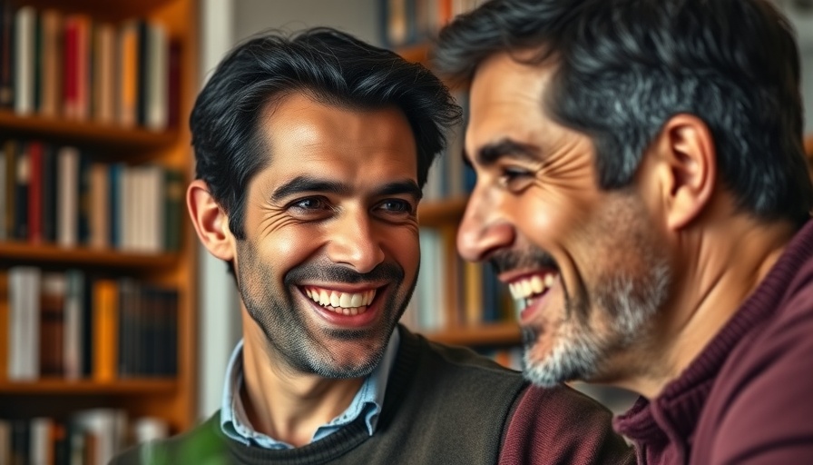 Man smiling warmly in cozy indoor setting discussing why zoos are good.