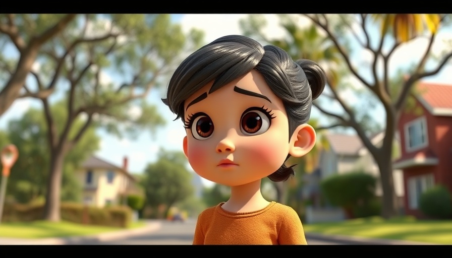 Animated girl pondering God's timing in faith struggles.