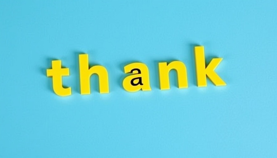 Thank you tiles on blue background for AT Spring Fundraiser.