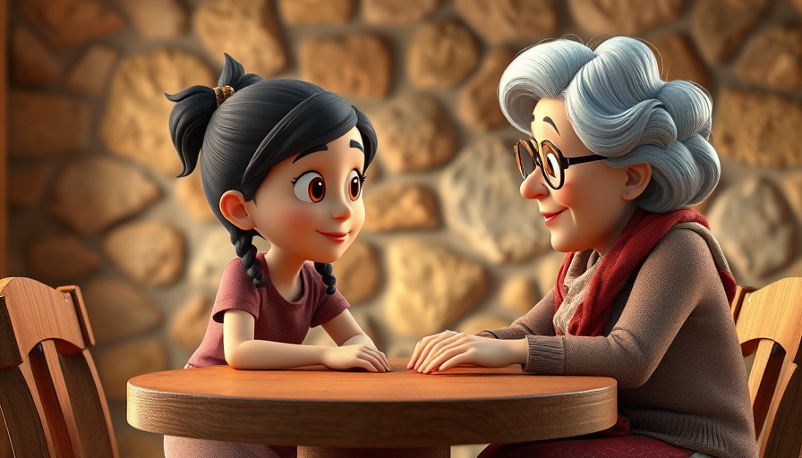Animated scene from Superbook featuring John the Baptist era setting.