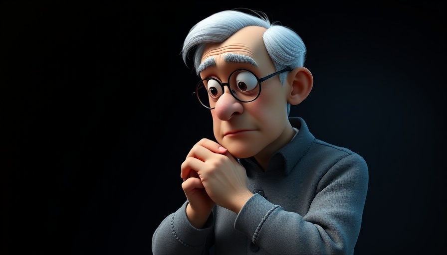 Trust in God's plan for your life depicted by an introspective animated figure.