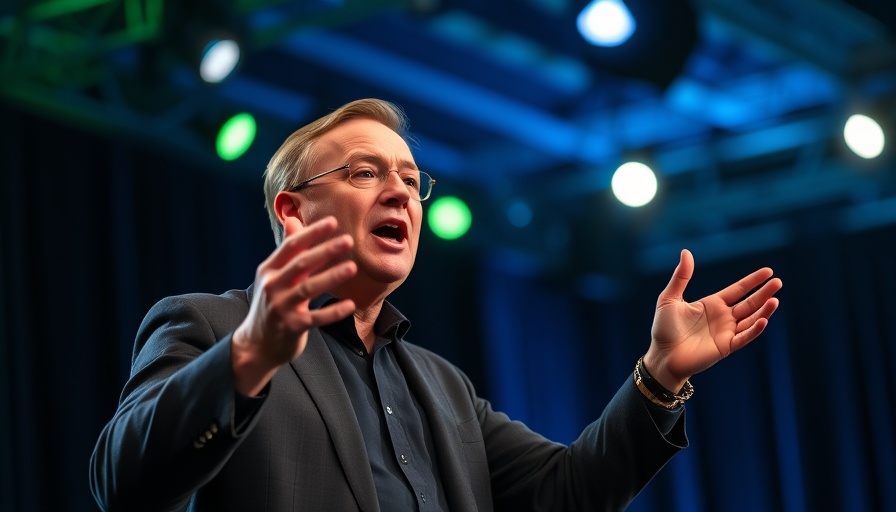 Passionate speaker in action discussing how to avoid jetlag, vibrant stage.