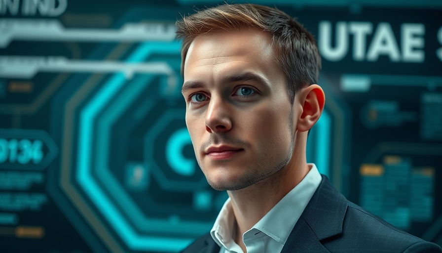 Google AI Overviews Traffic Increase feature image with confident man and digital design.