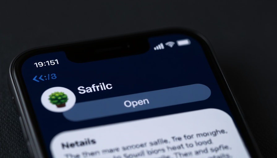 Safari app on smartphone screen with AI search engines.