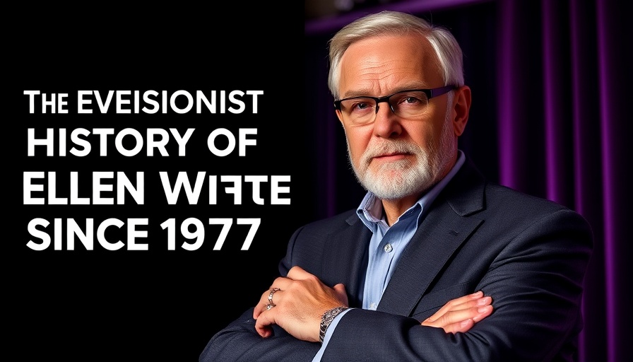 Ellen White revisionist history seminar poster