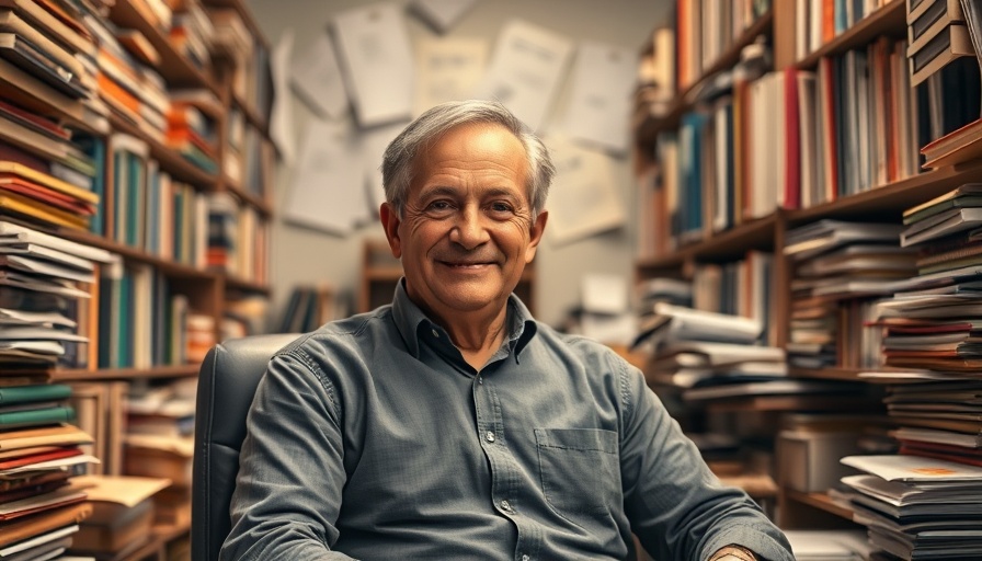 Smiling man in office discusses 4 hidden challenges for deploying AI.