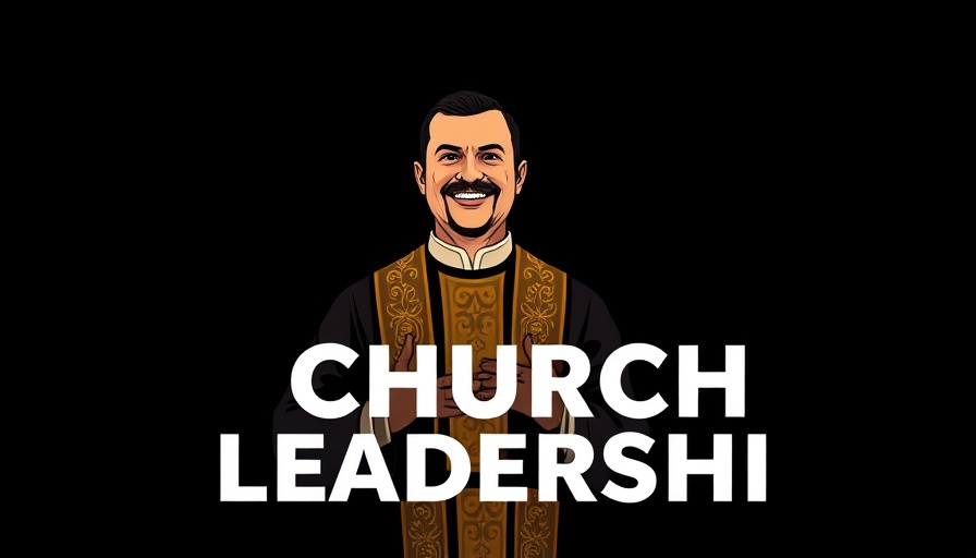 SDA Church Leadership Changes illustrated with church leader and silhouettes.