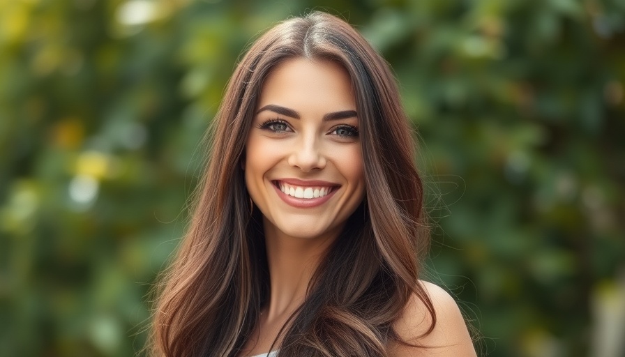 Beautiful Vision editorial featuring a smiling woman.