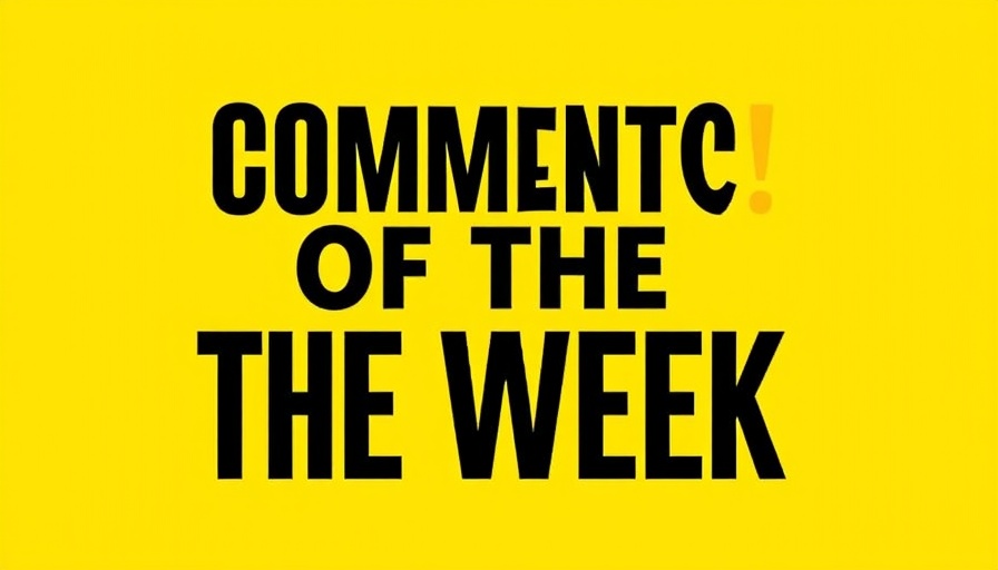 Bold text 'Comments of the Week' on yellow background related to Adventist community support.