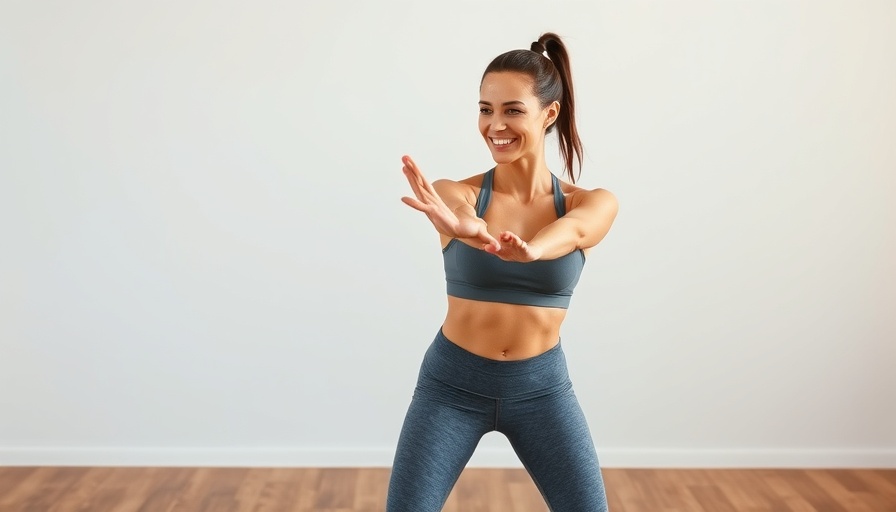 Fit woman demonstrating ideal rep ranges for different fitness goals.