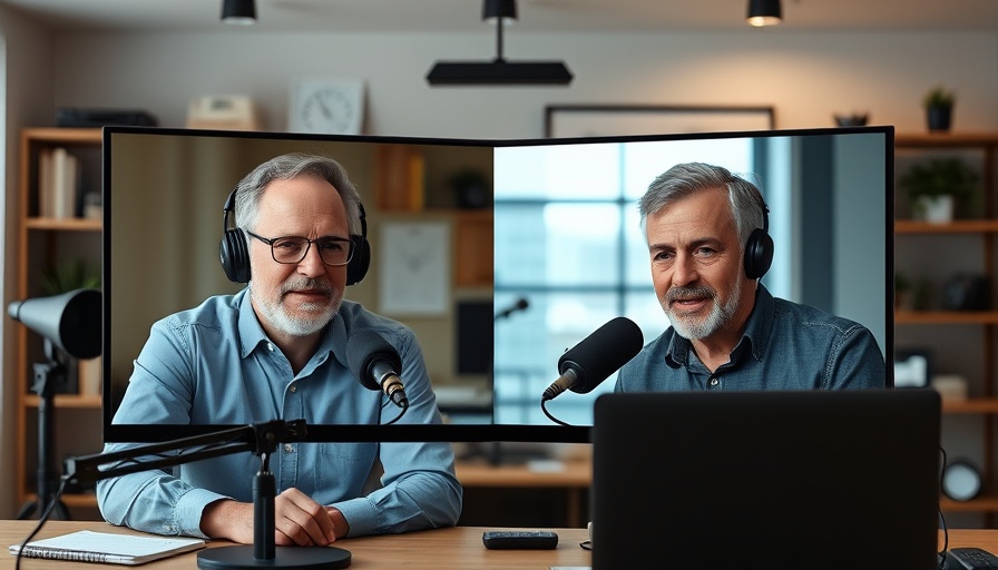 Two men in video call discussing anomaly detection in a professional setting.