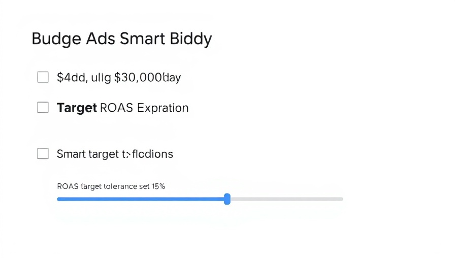 Google Ads Smart Bidding Exploration setup interface.