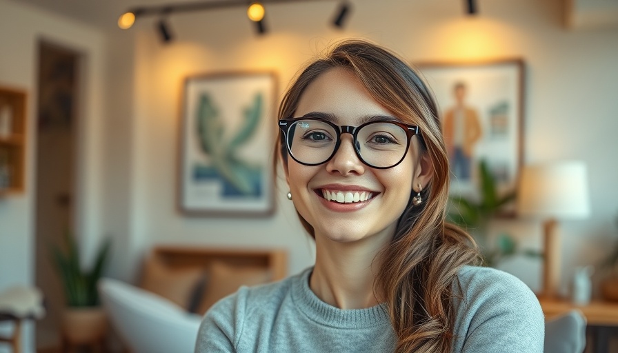 Editorial image of young woman smiling, related to SDA faith community General Conference 2025