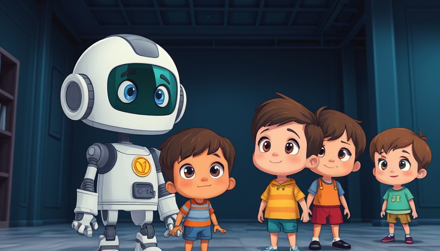 Animated characters exploring indoors, reflecting on significance of the Last Supper.