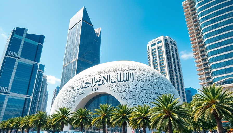 Hope Channel's Media Strategy symbolized by futuristic structure and skyscrapers.