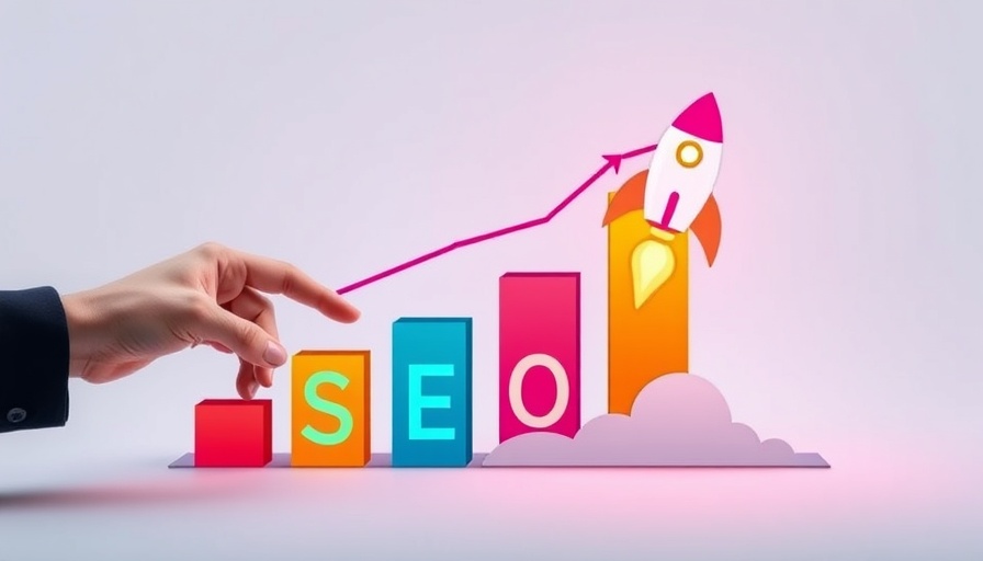 Detailed results-driven SEO roadmap with bar chart and rocket.