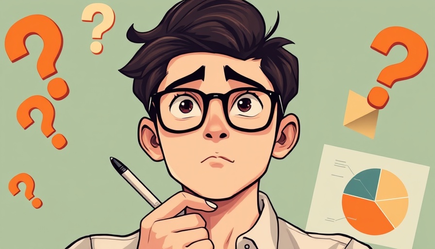 Man pondering search queries; Google Search Console relevance