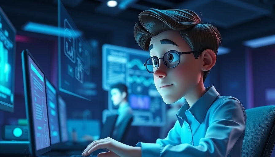 Spread Love and Kindness in the SDA Community: Animated professional with digital holograms.