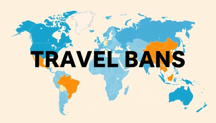 Challenges Within the SDA Faith Community: Travel bans highlighted on world map.