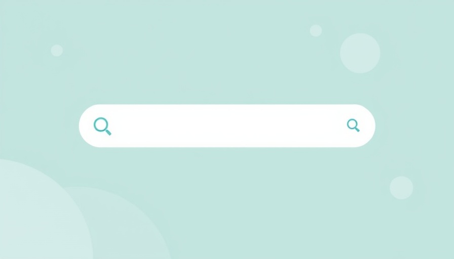 Minimalist illustration of search interface highlighting Google AI Mode impact on publishers.
