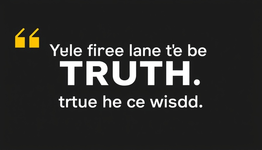 Inspirational quote about truth for SDA community.
