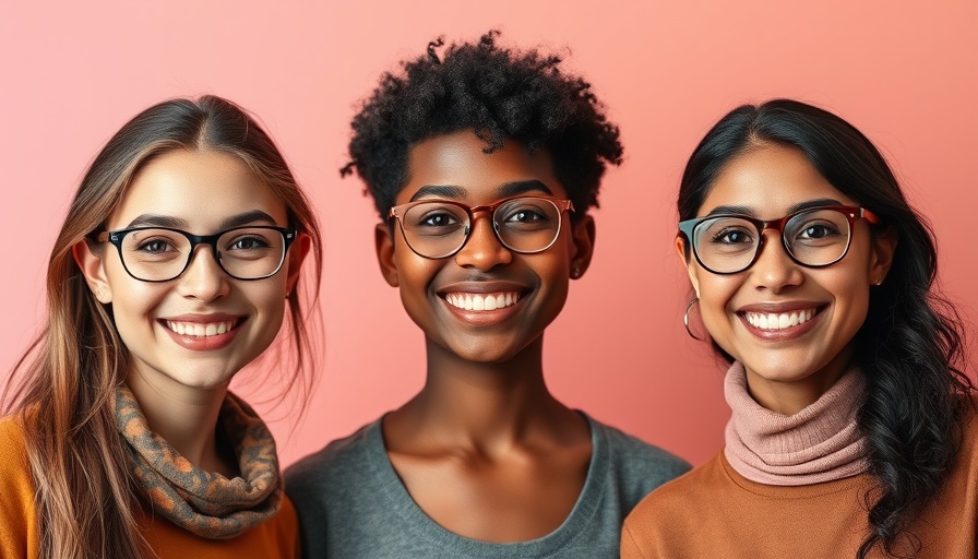 Seventh-day Adventist community connection event promotion with three individuals.