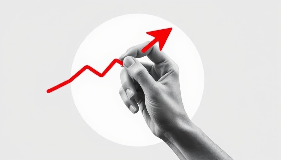 Marker drawing upward graph, Google AI Mode Traffic Search Console growth.