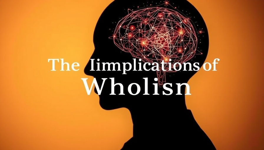 Wholism in SDA community illustration with brain and cosmic patterns.
