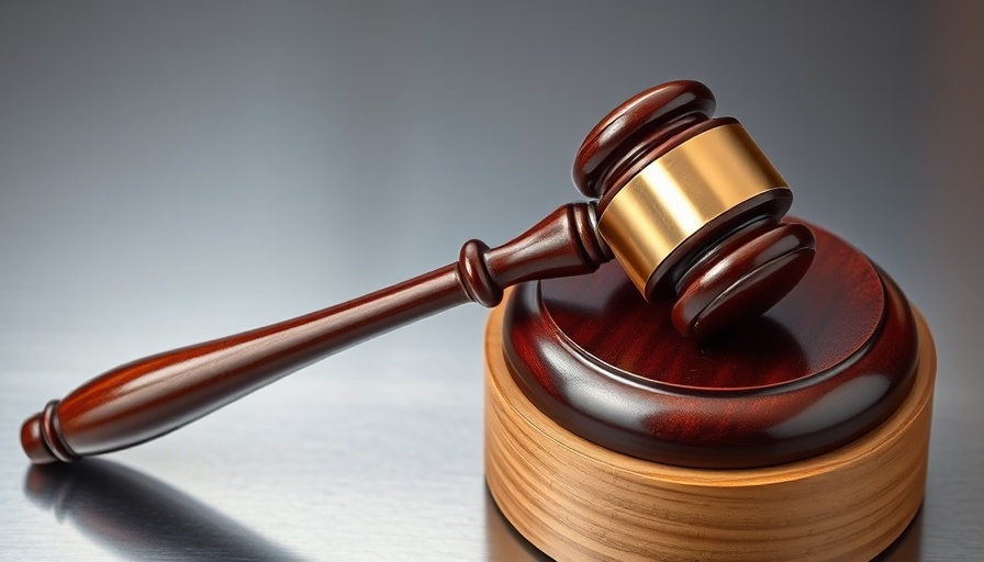 Judge's gavel representing justice in unethical dismissal cases.