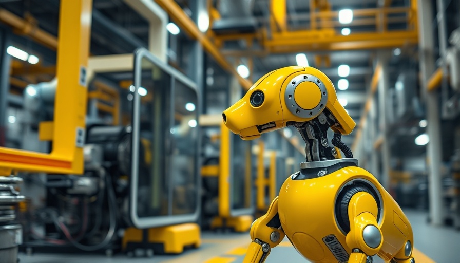 Cargill autonomous plant operations featuring robot dog inspecting machinery.