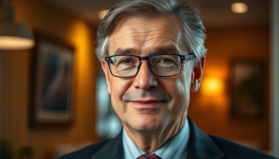 Walter Veith Second Coming humor with slight smile and glasses.