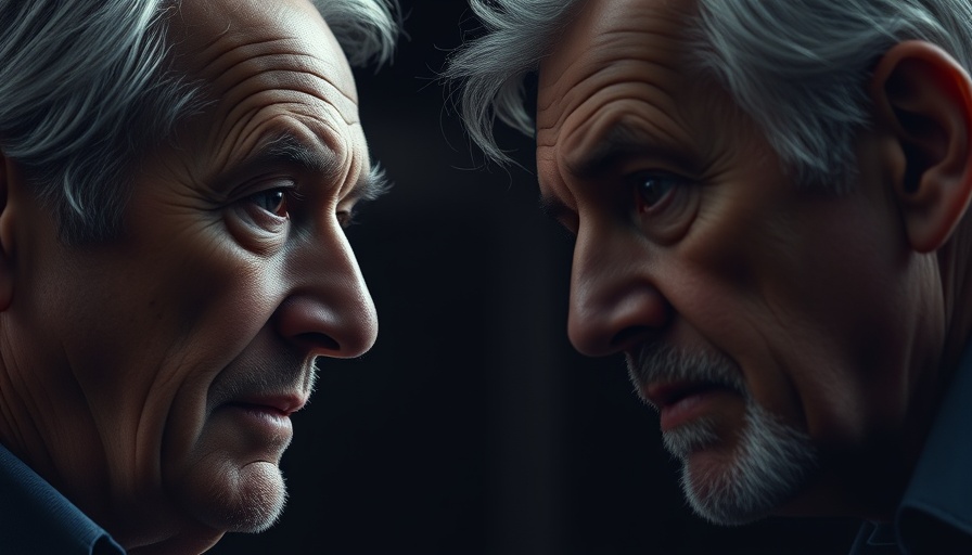 Iran Nuclear Debate Insights: two men in serious debate.