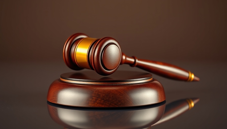 Elegant wooden gavel symbolizing Adventist Church hiring rights lawsuit.