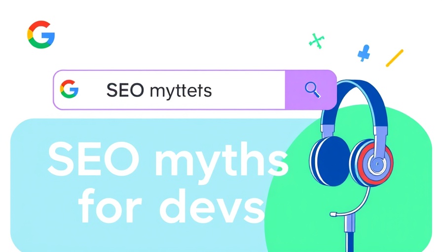 Google podcast banner on SEO myths and HTML validation.