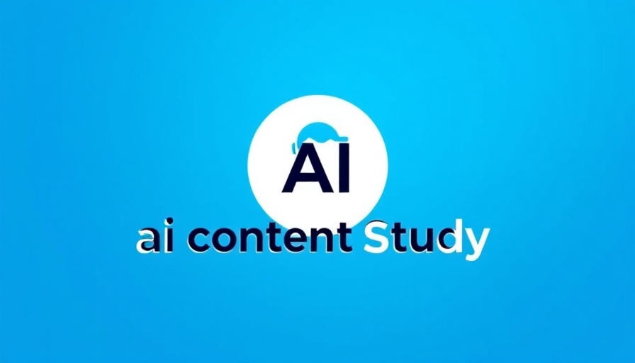 AI-generated content does not hurt Google rankings announcement on blue background.