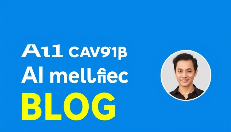AI mentions influence discussed in blog header with author photo.