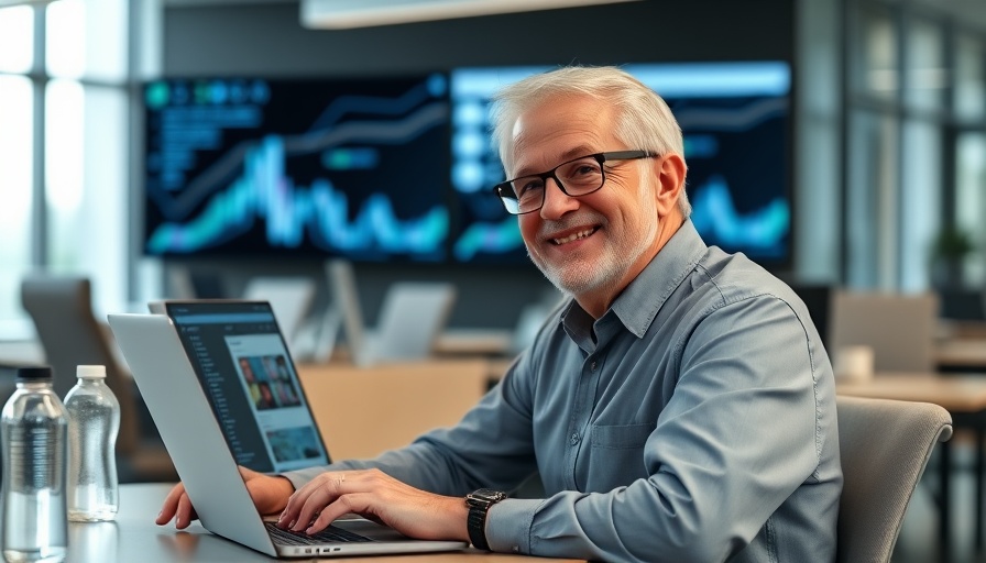 Smiling man in office setting discussing finding common ground community SDA.
