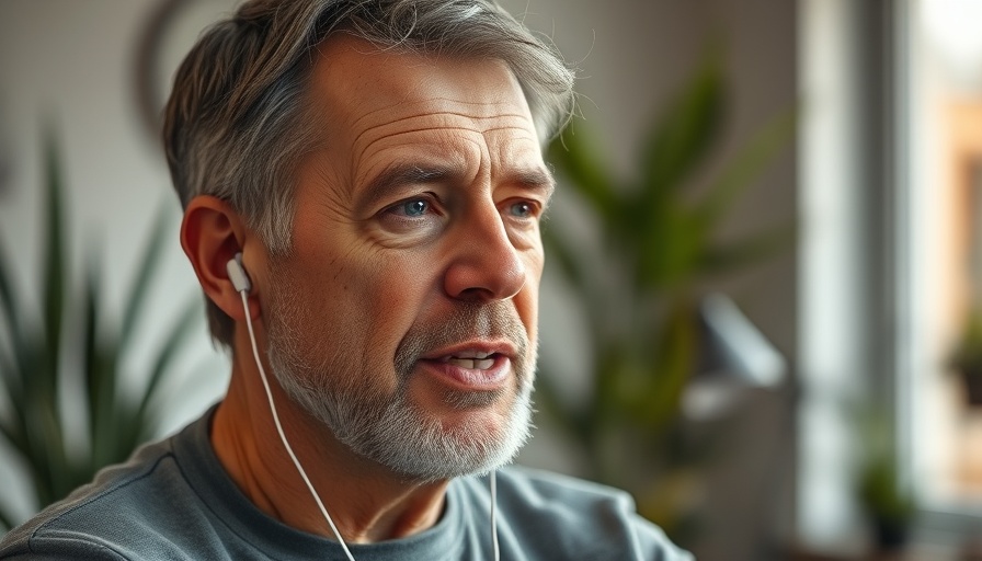 Middle-aged person speaking indoors about AI creating millionaires.