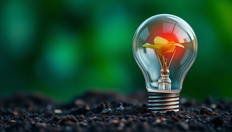Wrestling with God: Light bulb with plant on soil.