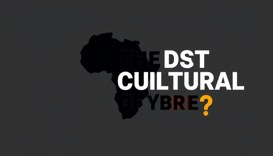 African Adventism query over Africa silhouette, text-heavy design.