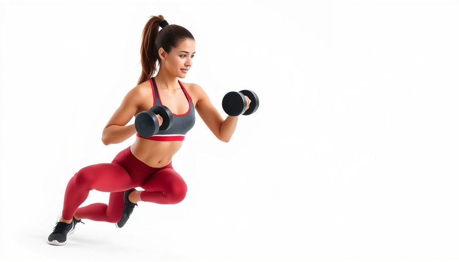 Lower body strength workout with dumbbells and cardio finisher
