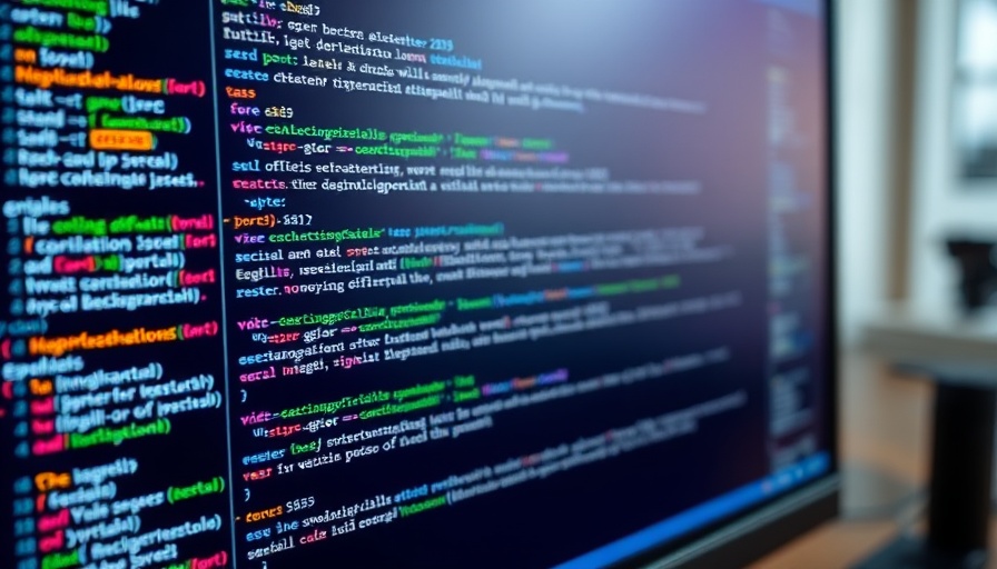 CSS background coding interface on computer monitor.