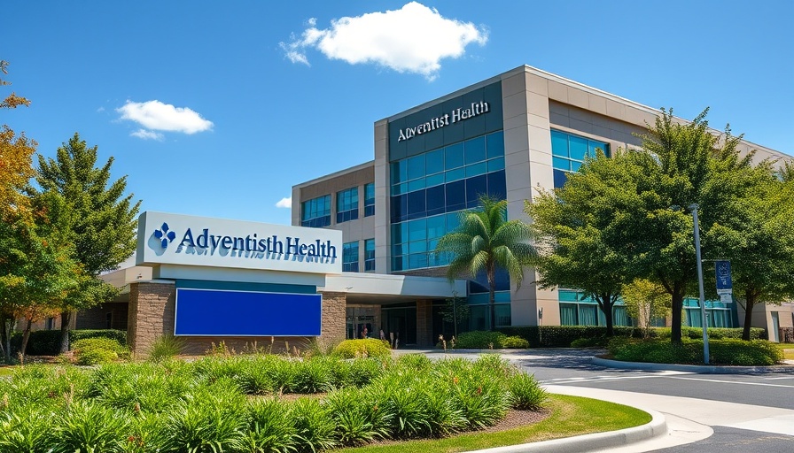California Adventist Health Medical Center entrance.
