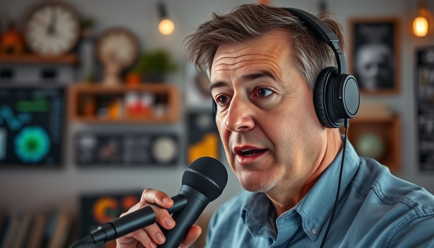 Man discussing tech, symbolizing U.S. aims for global tech dominance.