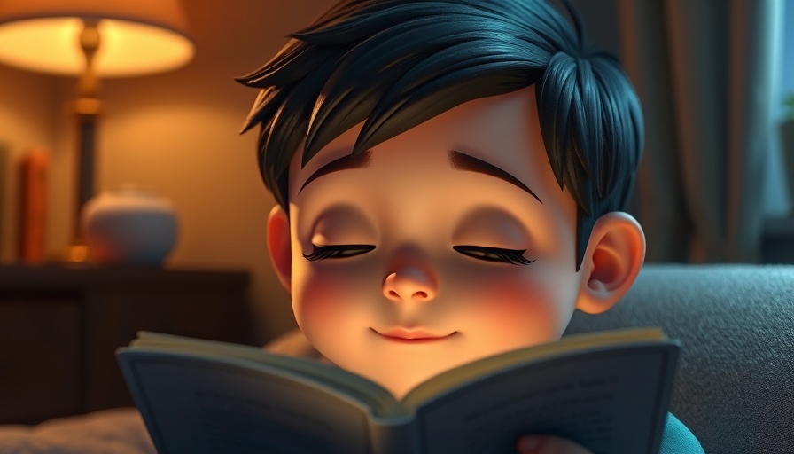 True peace comes from God - cartoon boy reading calmly.