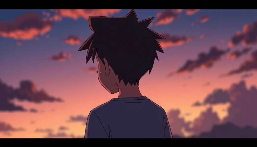 Impact of Prayer in Parenting: Animated character in contemplation.