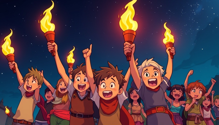 Gideon story and lessons illustrated in animation with victory scene.